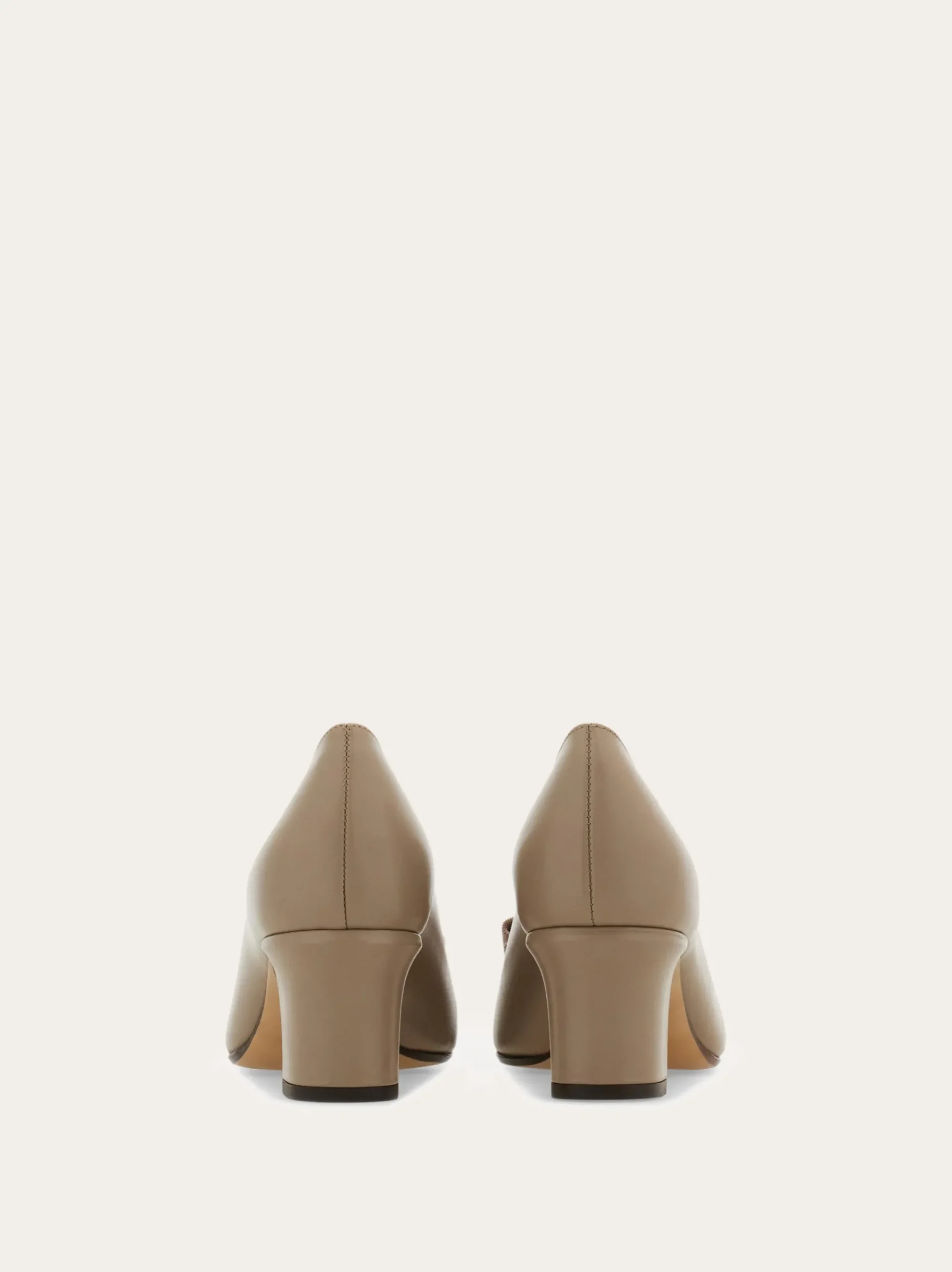 Vara bow block heel pump - Women