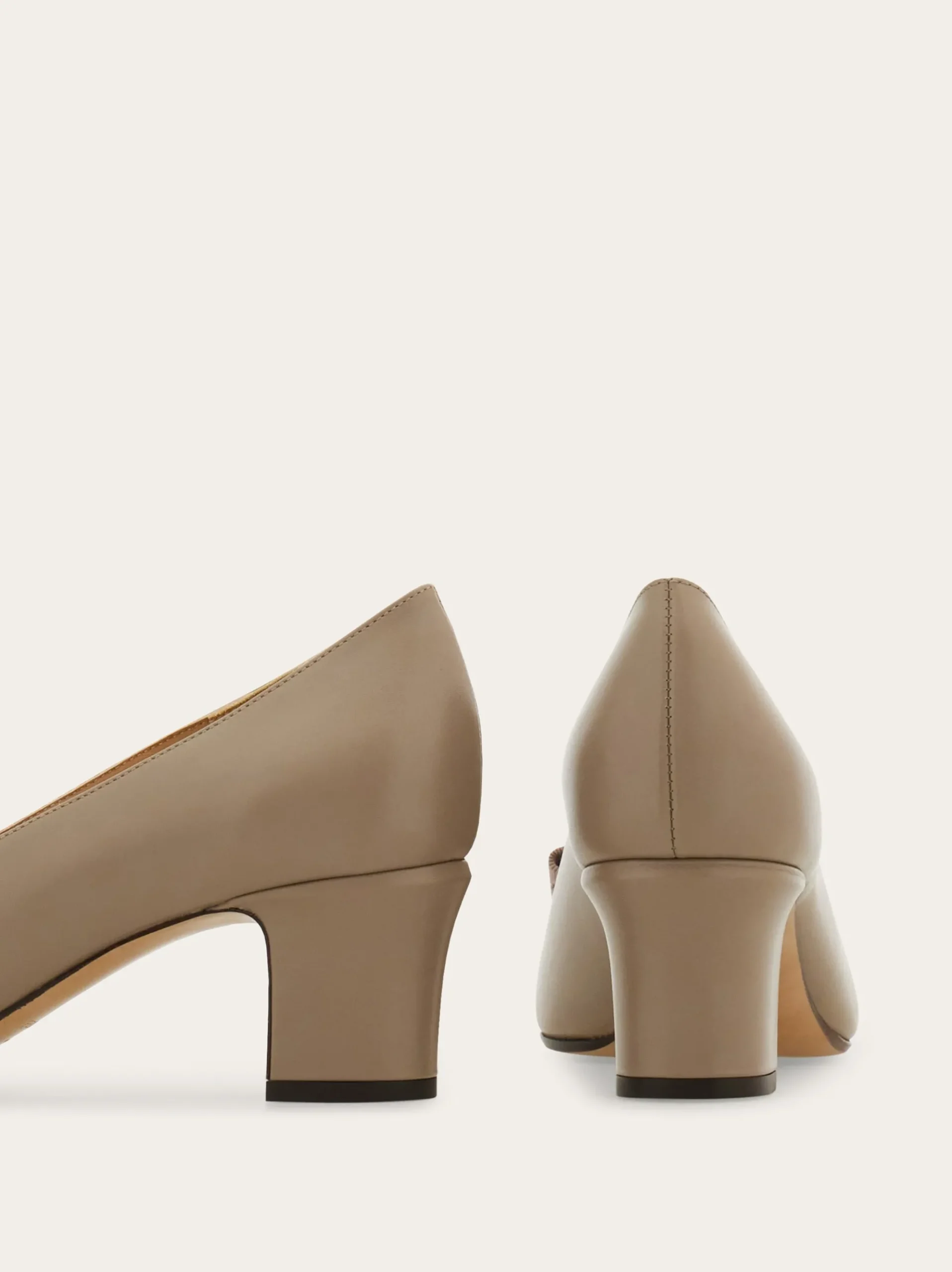 Vara bow block heel pump - Women