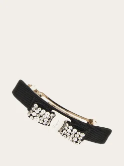 Vara bow crystal hairclip - Women