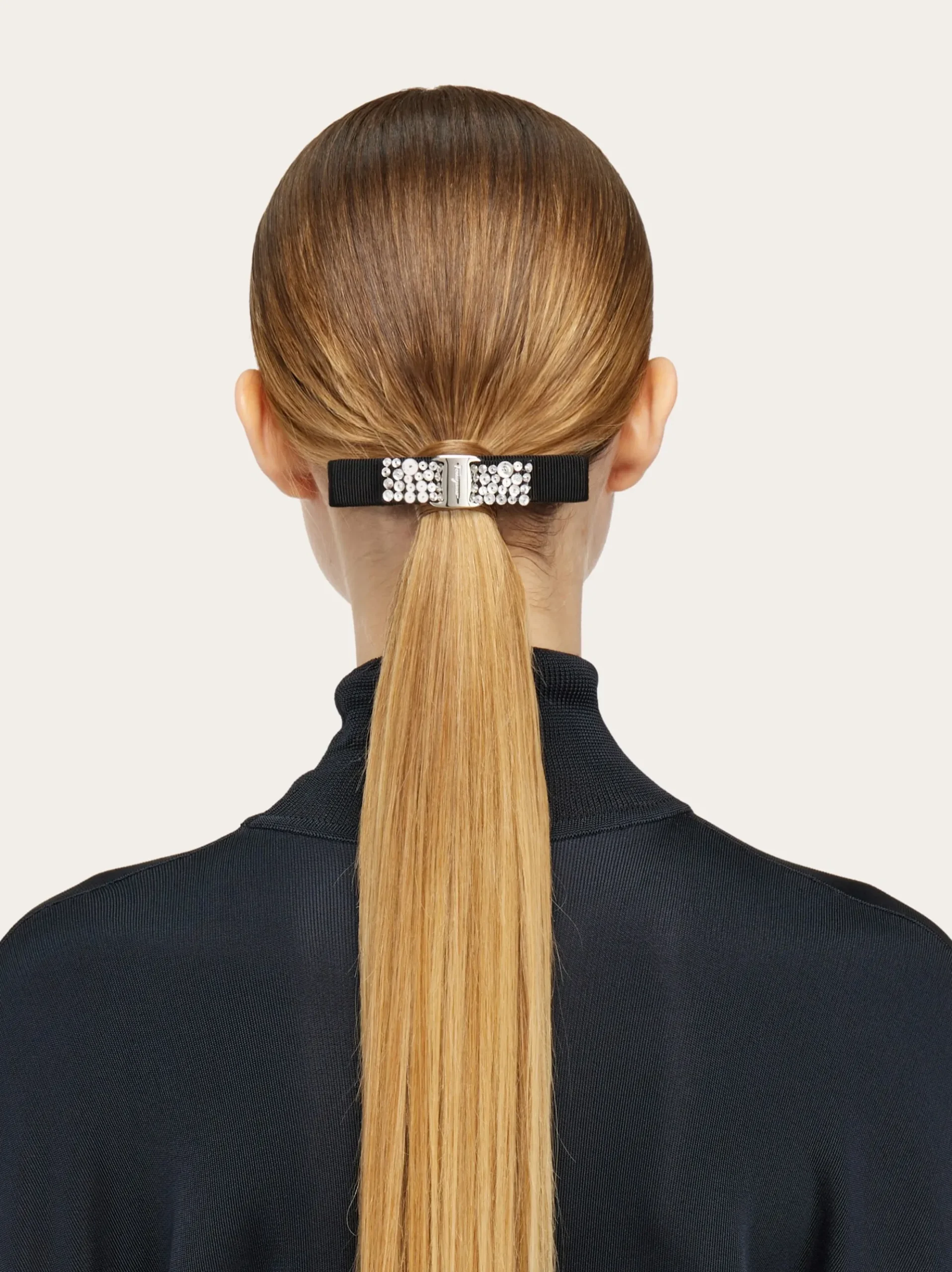 Vara bow crystal hairclip - Women