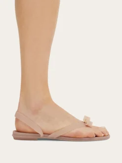 Vara bow jelly thong sandal - Women