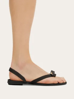 Vara bow jelly thong sandal - Women