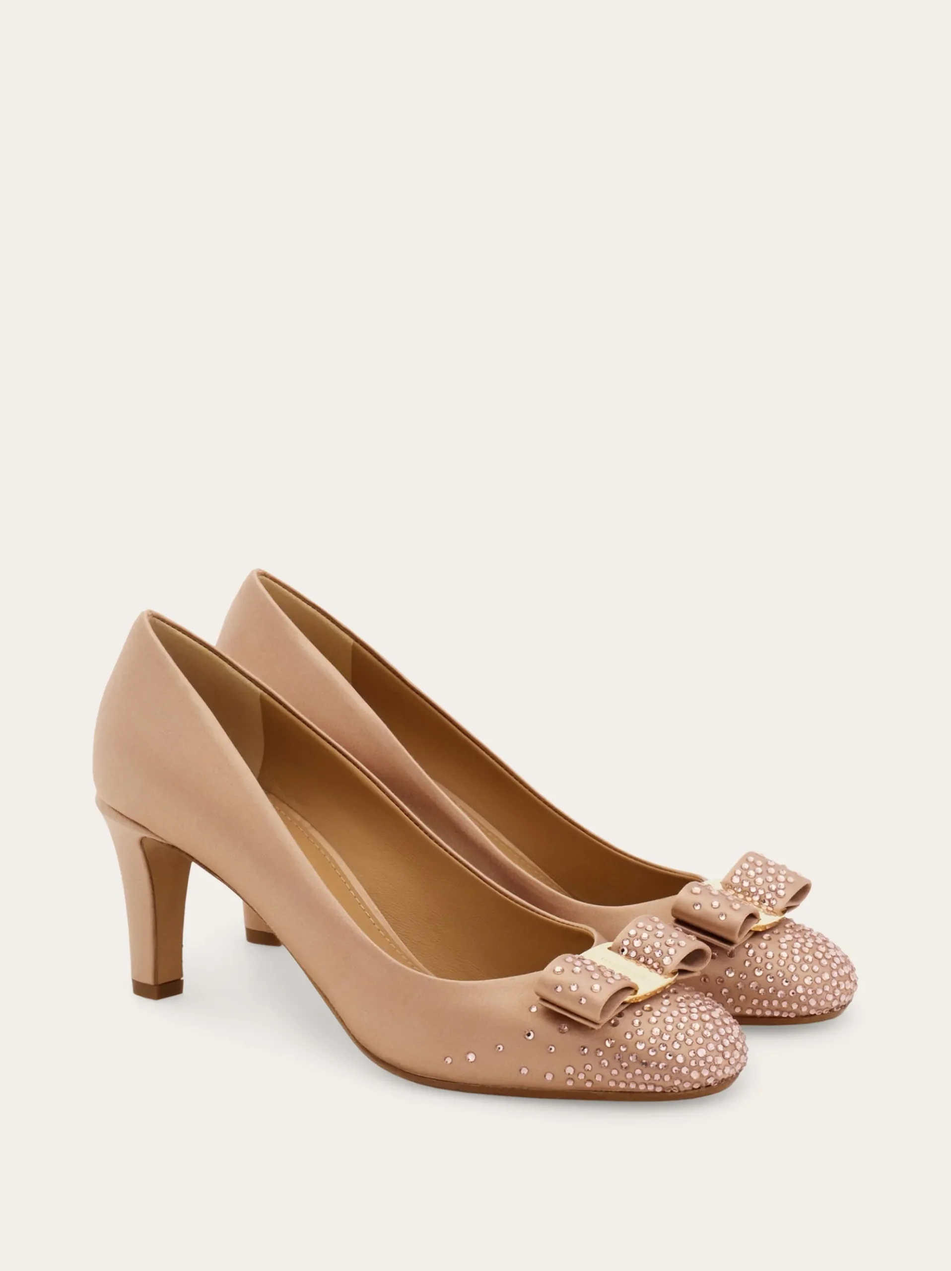 Vara bow pump with crystals - Women