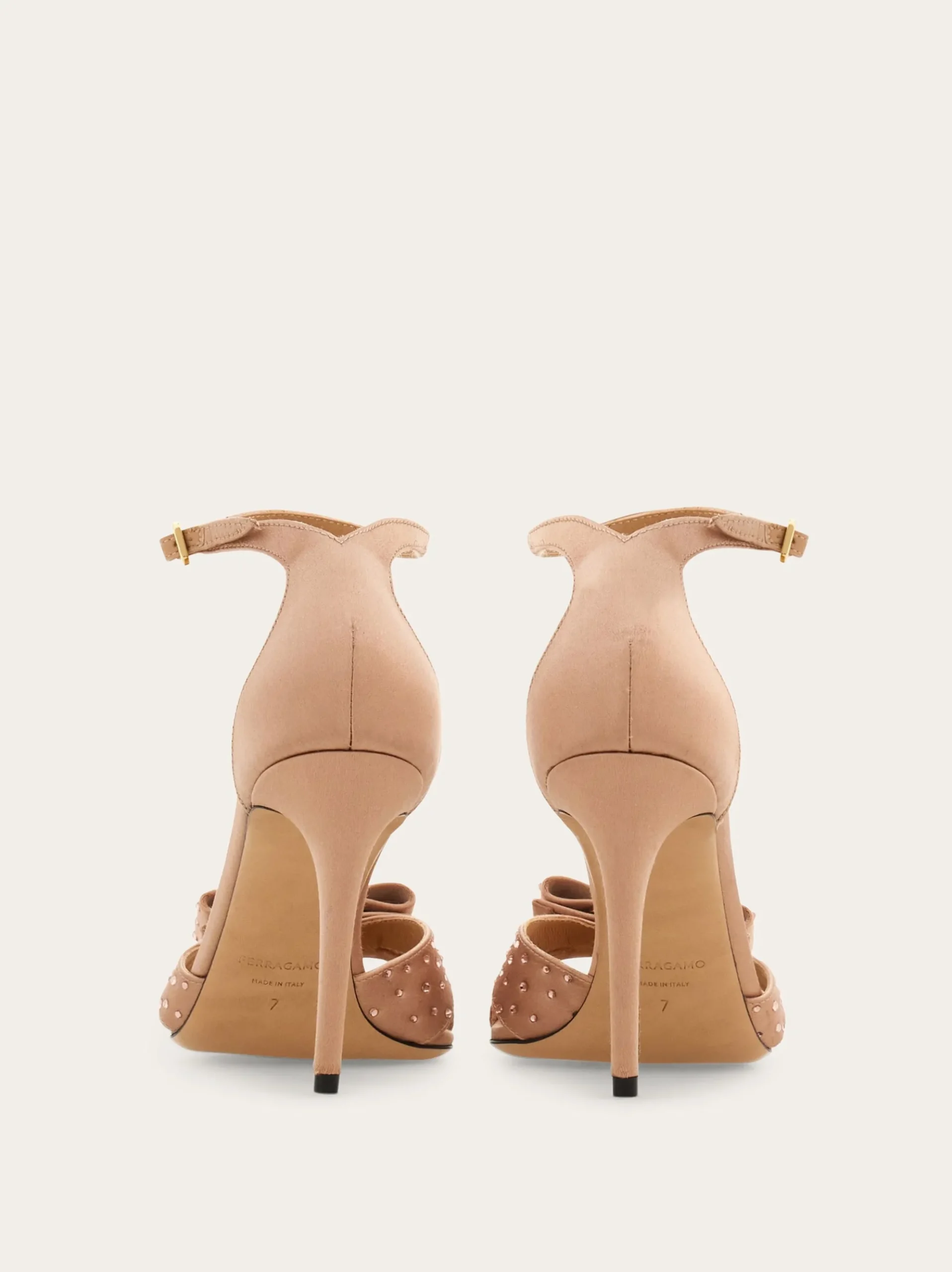 Vara bow sandal with crystals - Women