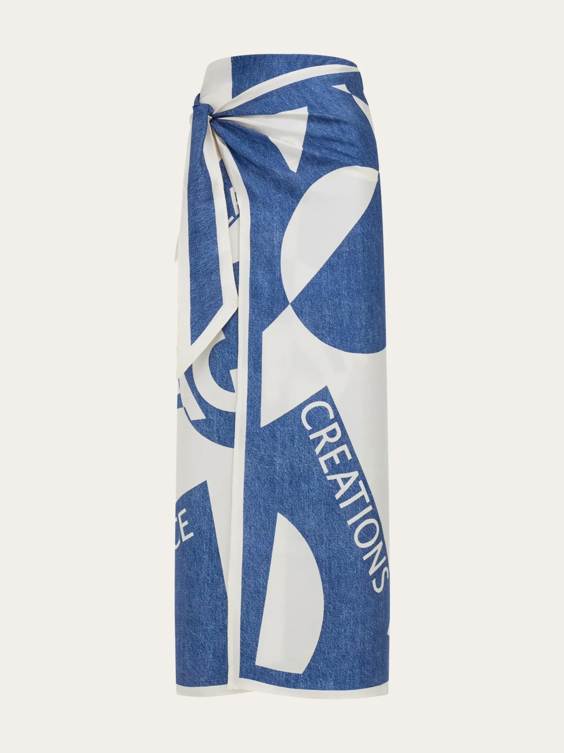 Venna logo sarong skirt - Women