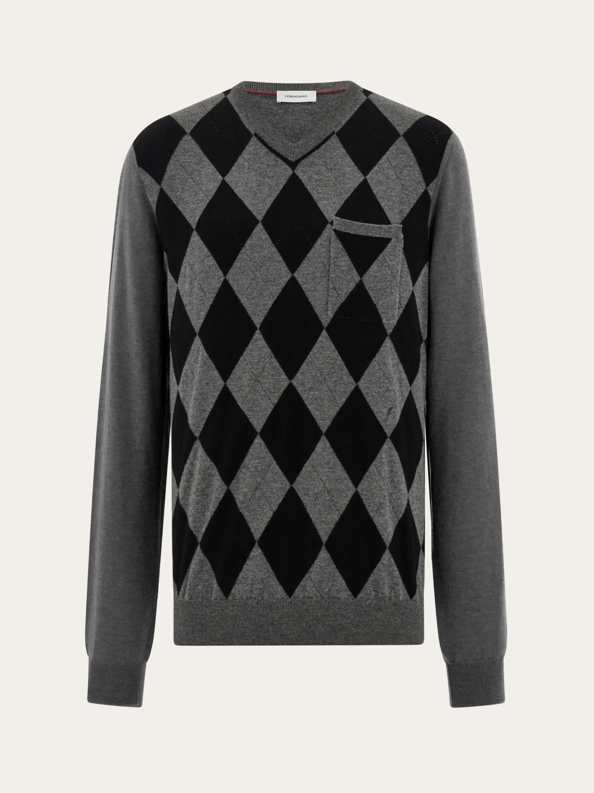 V-neck sweater - Men