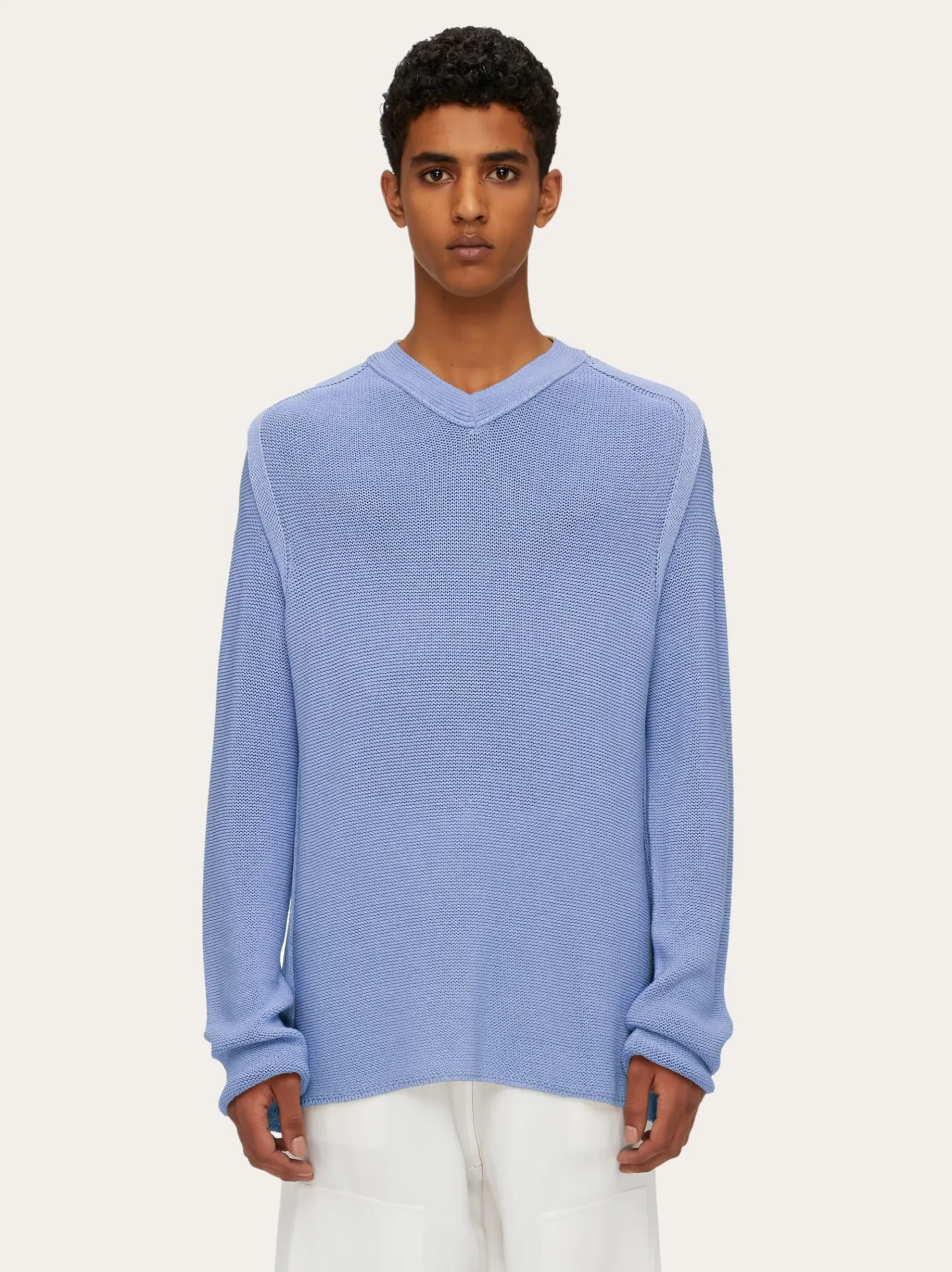 V-neck sweater - Men