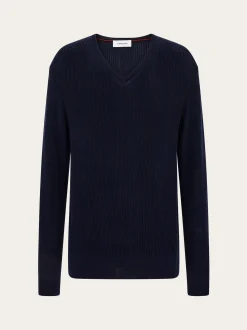 V-neck sweater - Men