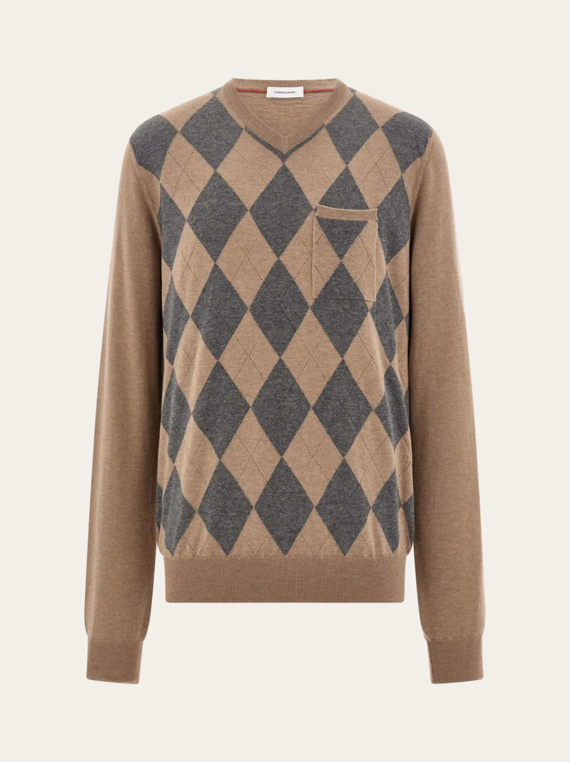 V-neck sweater - Men