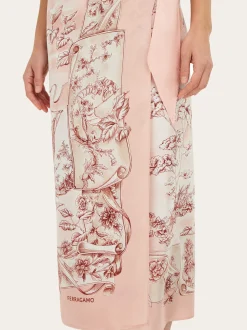 Voyage print silk sarong - Women