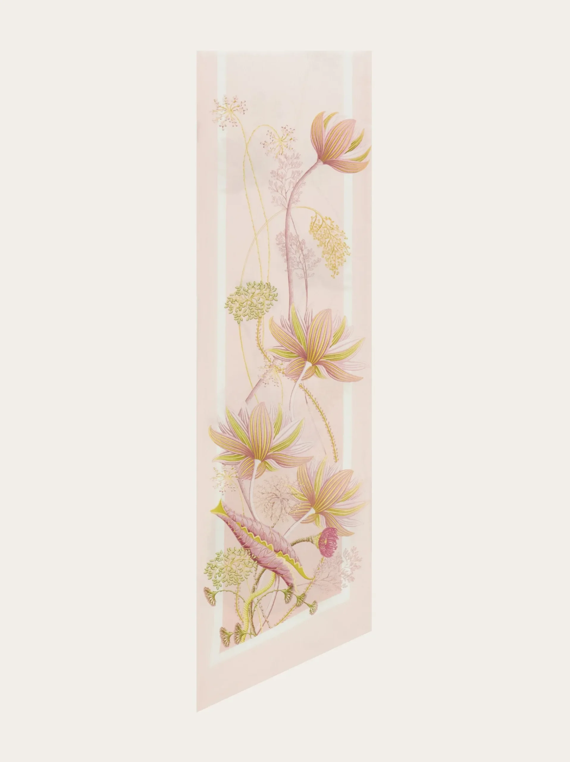 Water lilies print silk bandeau - Women