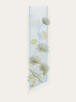 Water lilies print silk bandeau - Women
