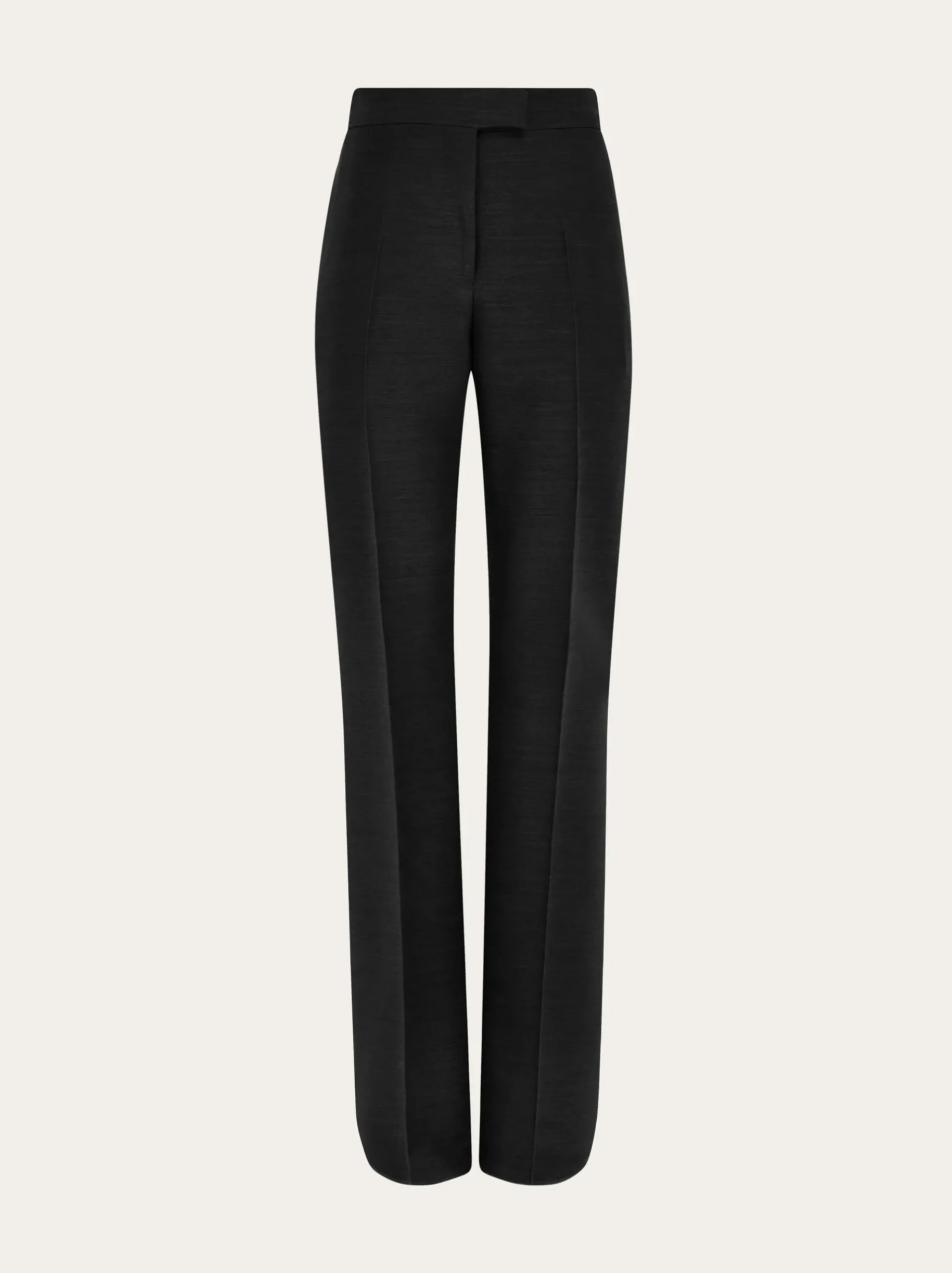 Wool faille trouser - Women