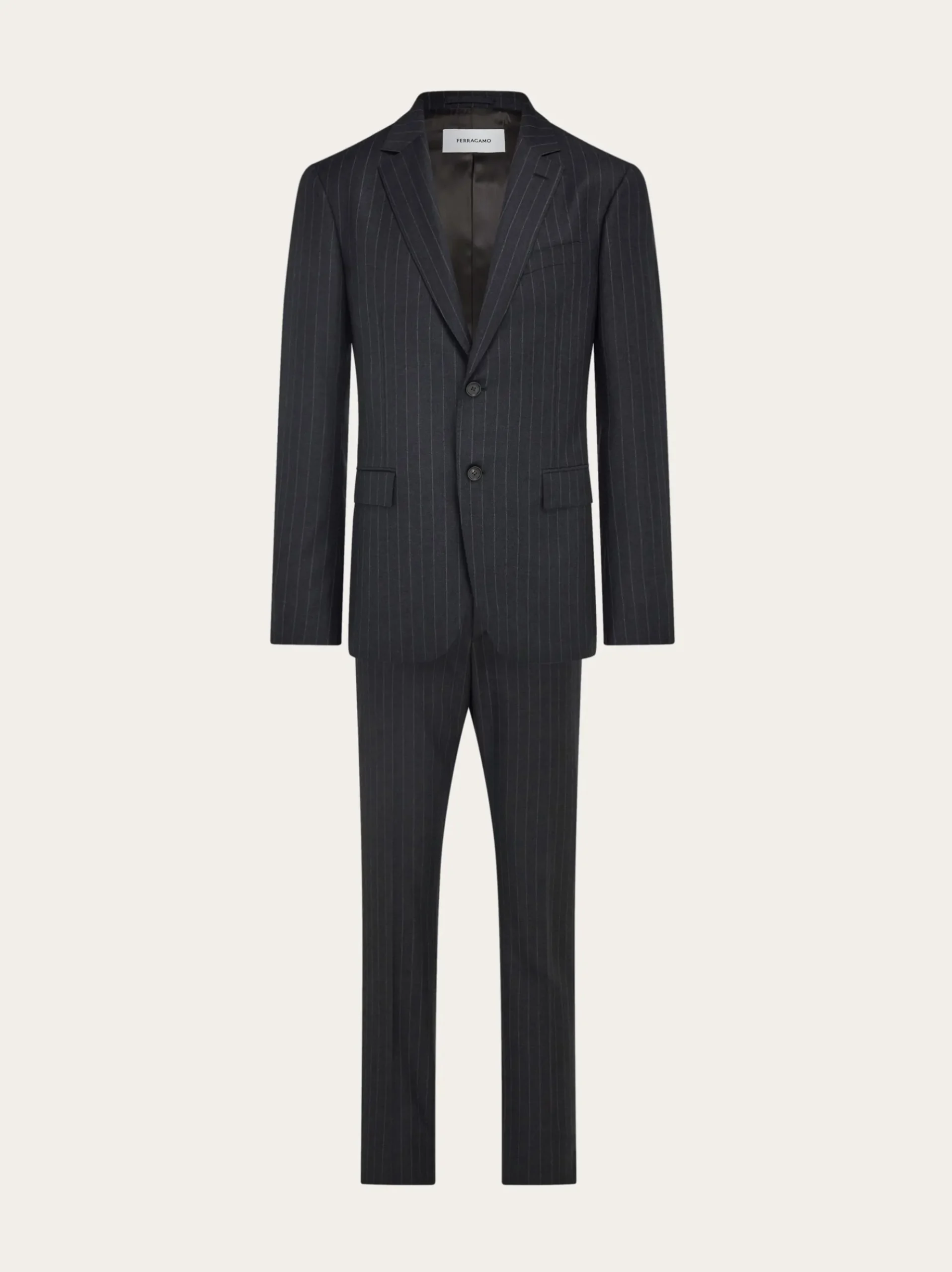 Wool pinstripe suit - Men