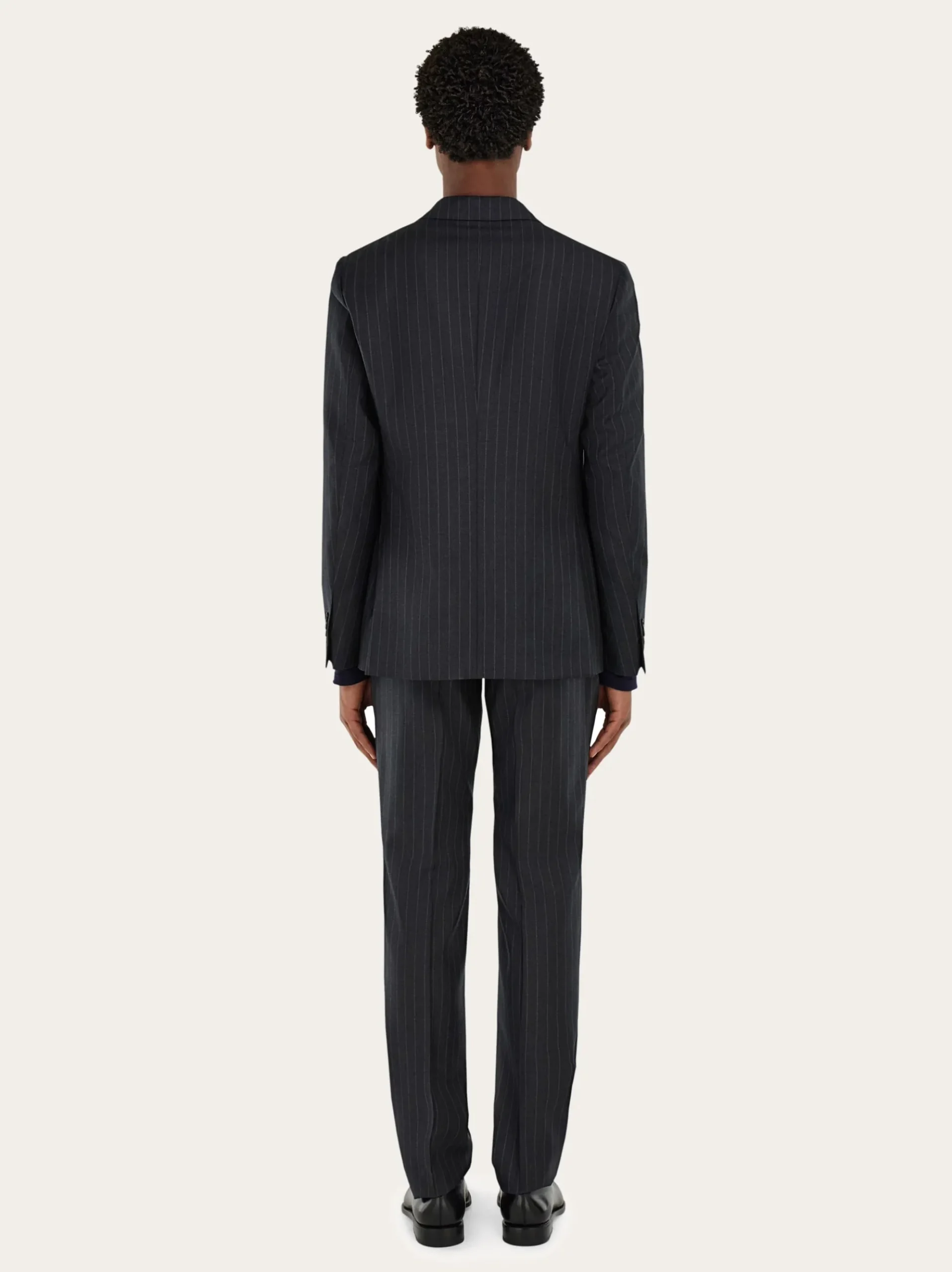 Wool pinstripe suit - Men