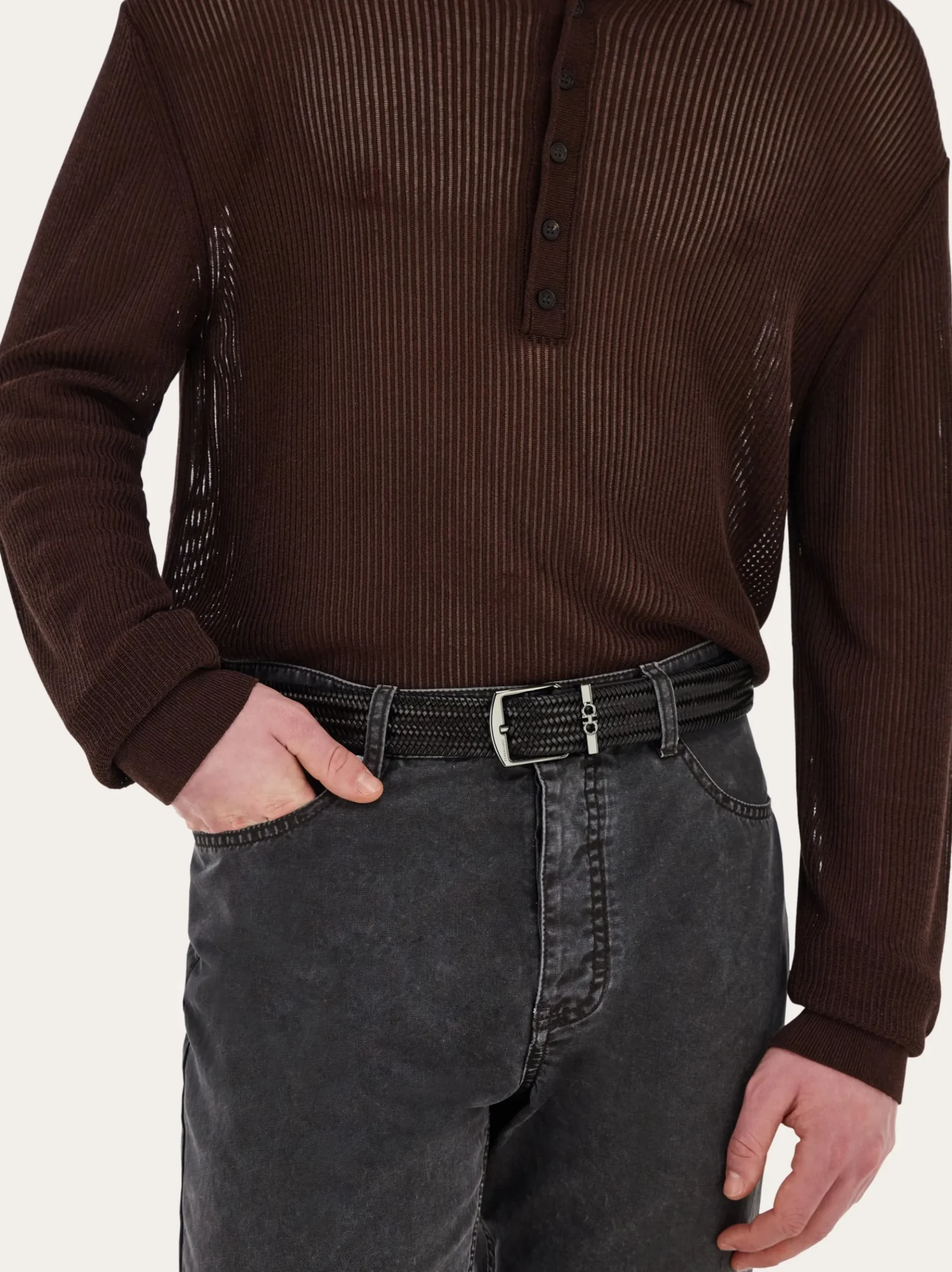 Woven belt - Men