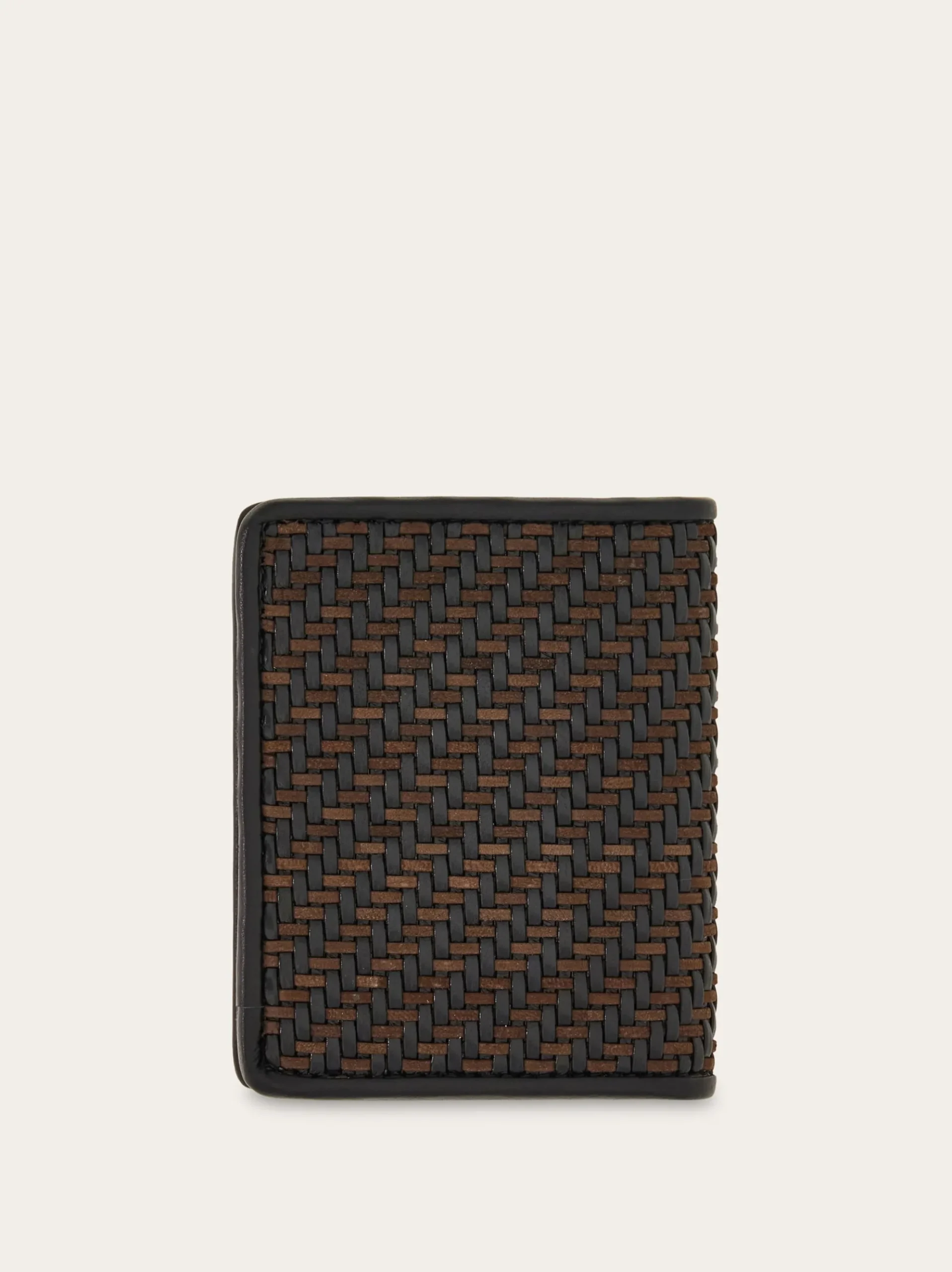 Woven credit card holder - Men