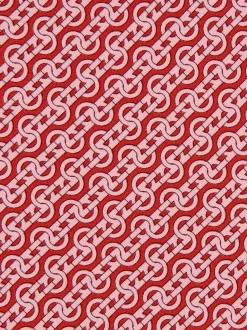 Woven print silk tie - Men